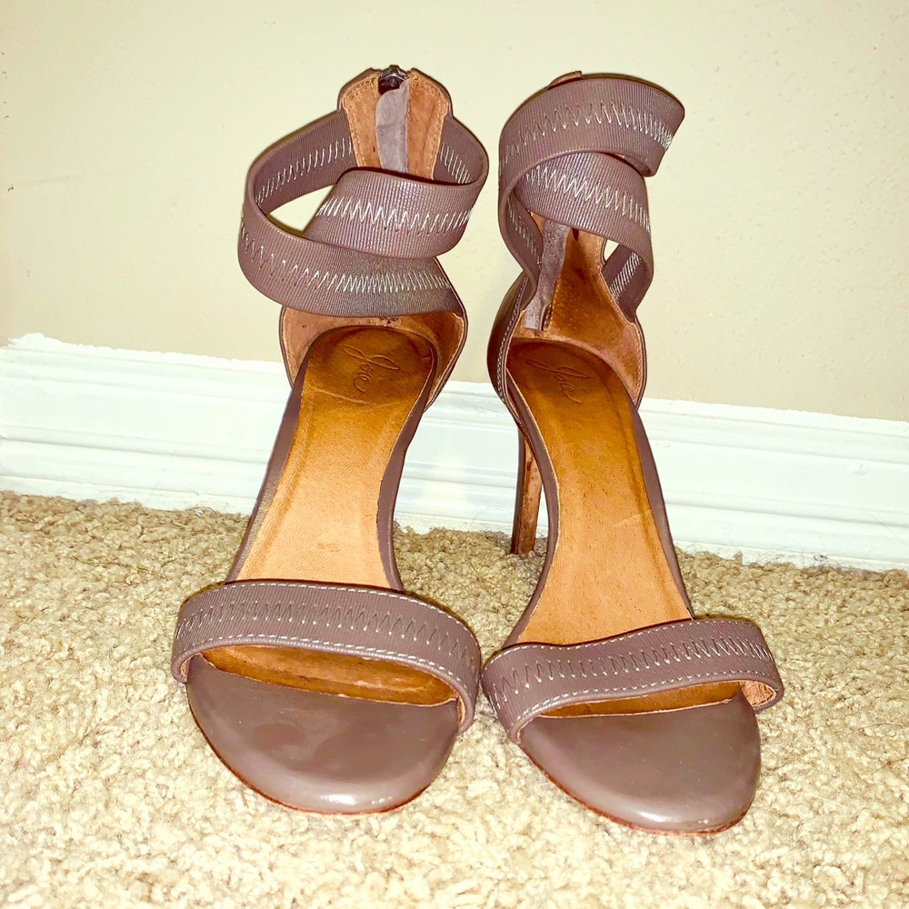 JOIE Grey Heels!!! No longer sold in stores!!